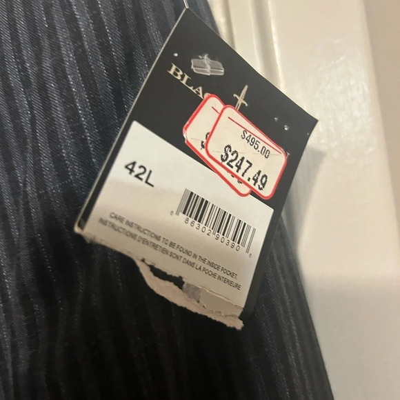 Men’s “Black Brown 1826” NWT blazer wool, linen, silk size 42. 75% wool - Picture 7 of 12